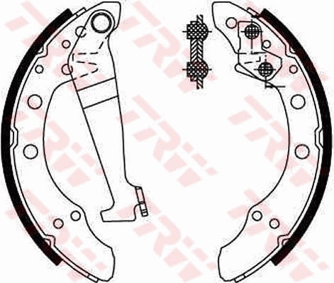 Brake Shoe Set GS8092