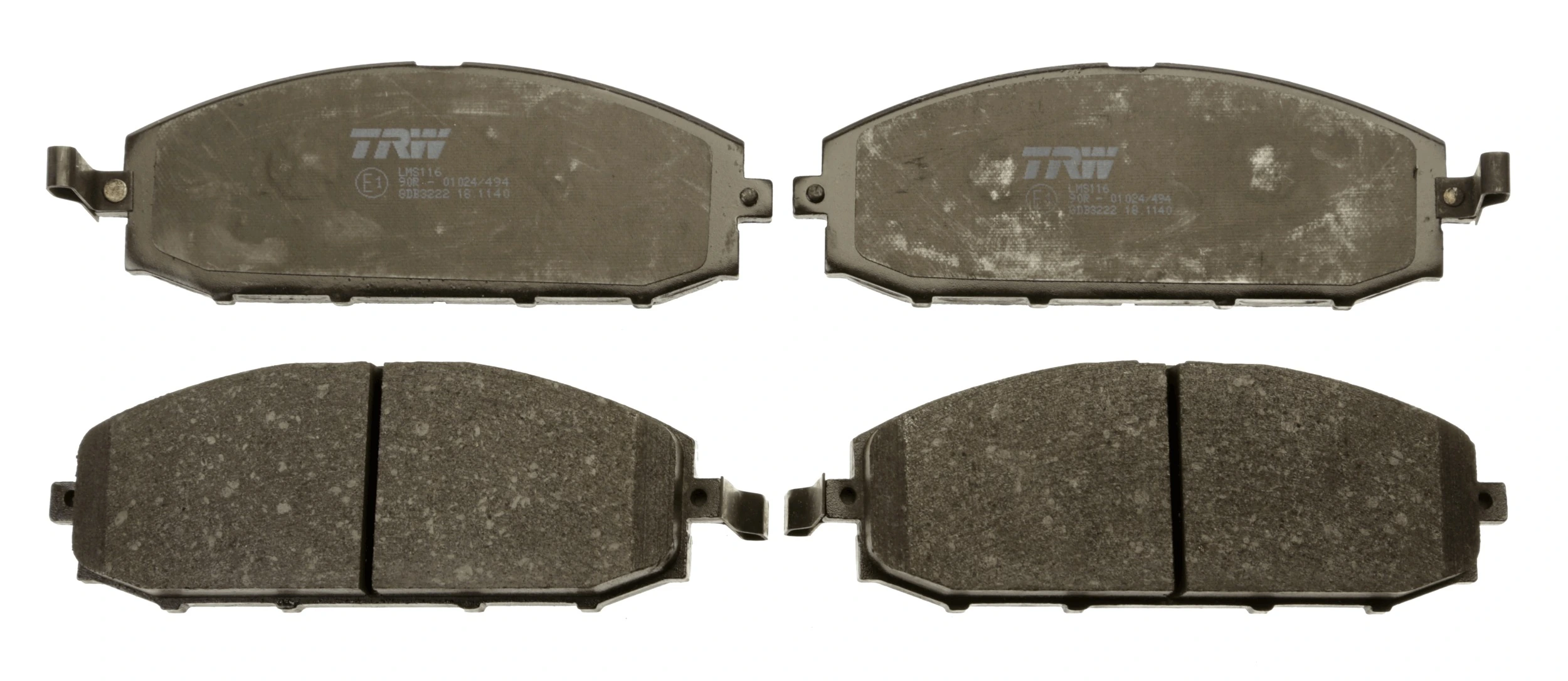 Brake Pad Set, disc brake COTEC GDB3222