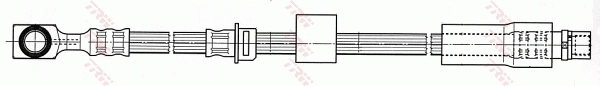 TRW PHD565 Brake Hose