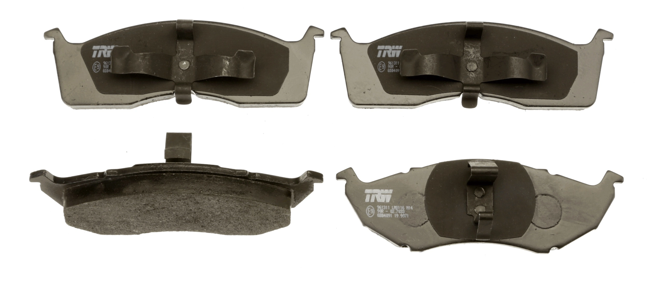 Brake Pad Set, disc brake GDB4091