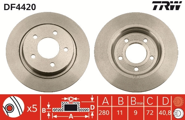 Brake Disc DF4420