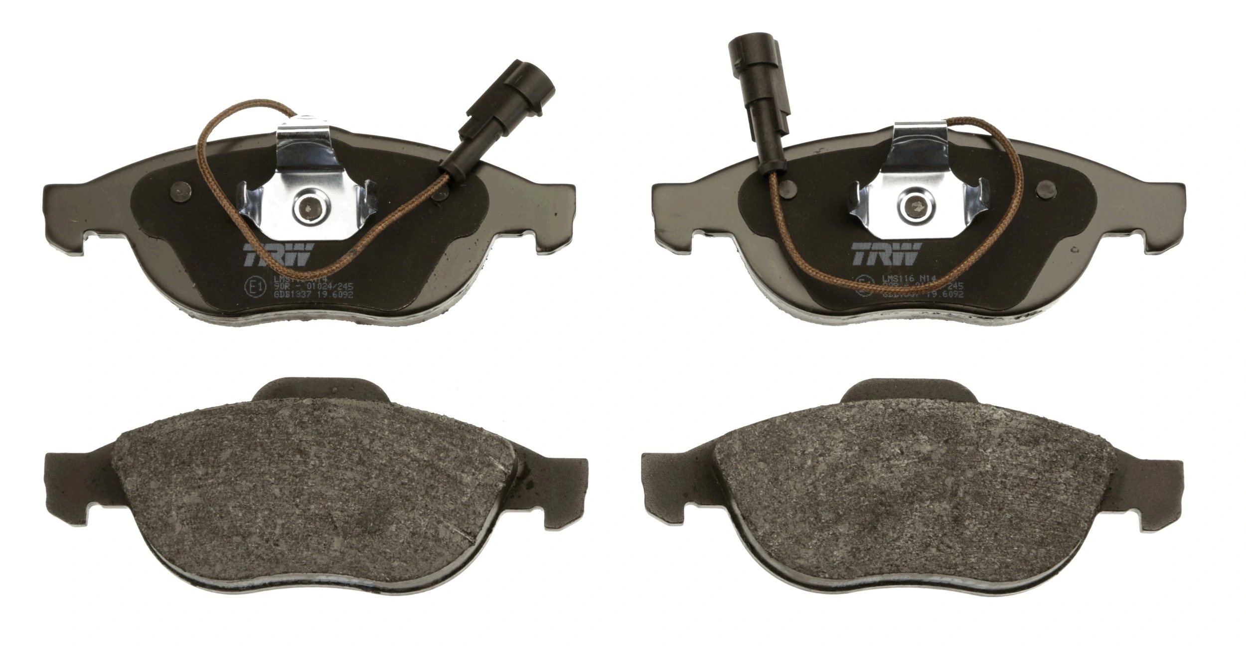 Brake Pad Set, disc brake GDB1337