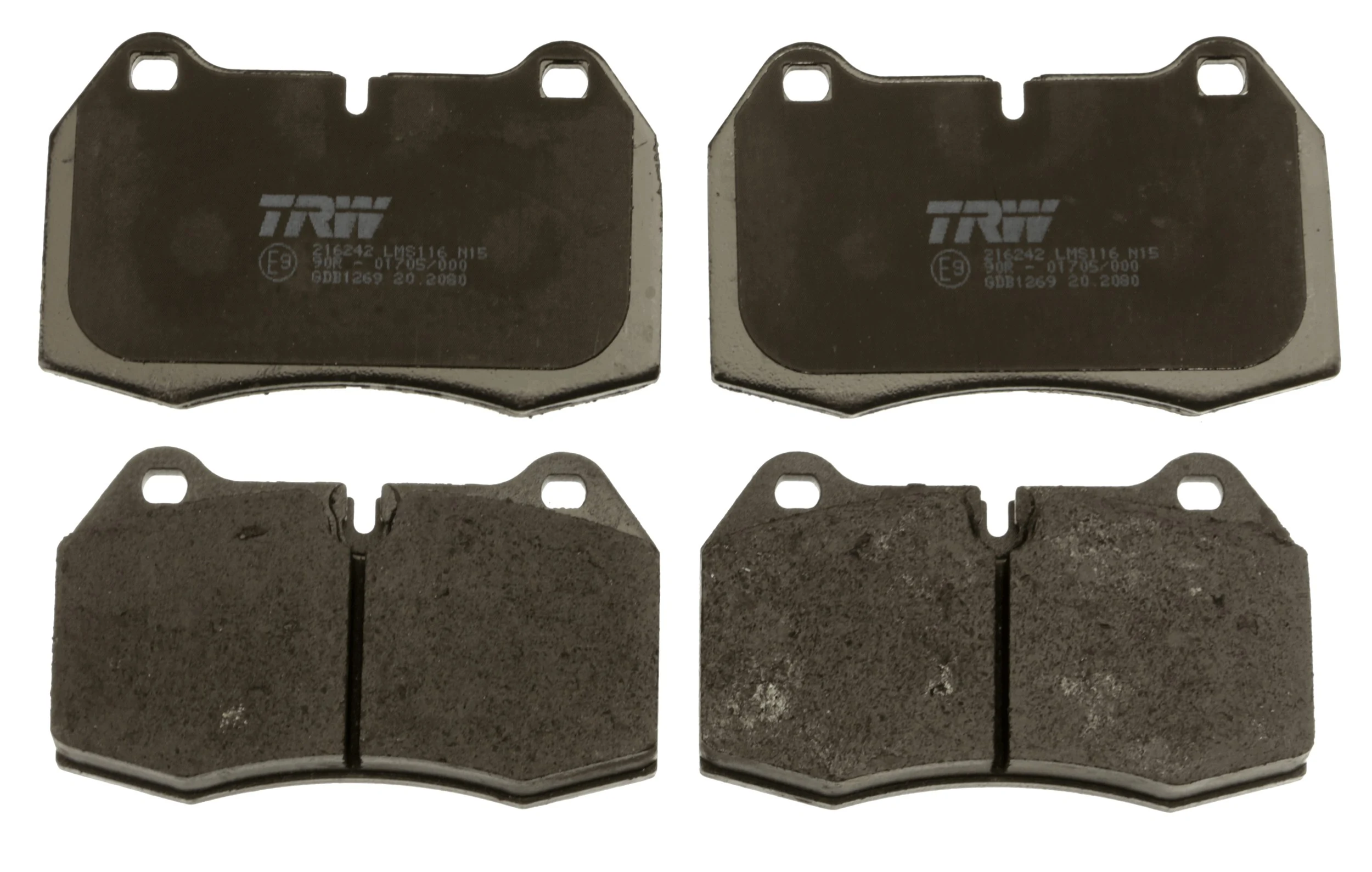 Brake Pad Set, disc brake COTEC GDB1269