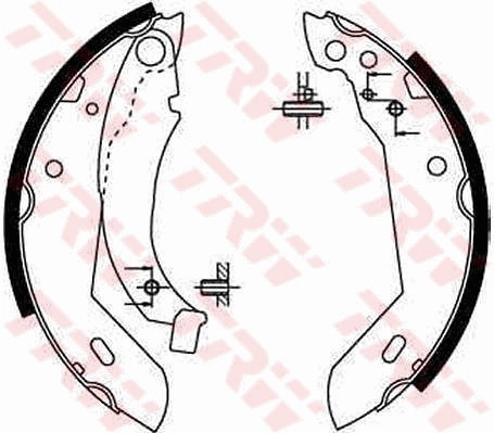 Brake Shoe Set GS8158