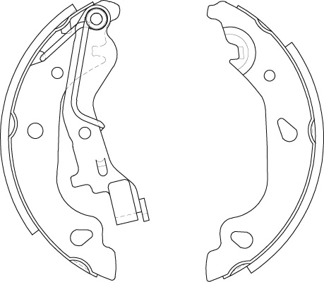 Brake Shoe Set GS8687