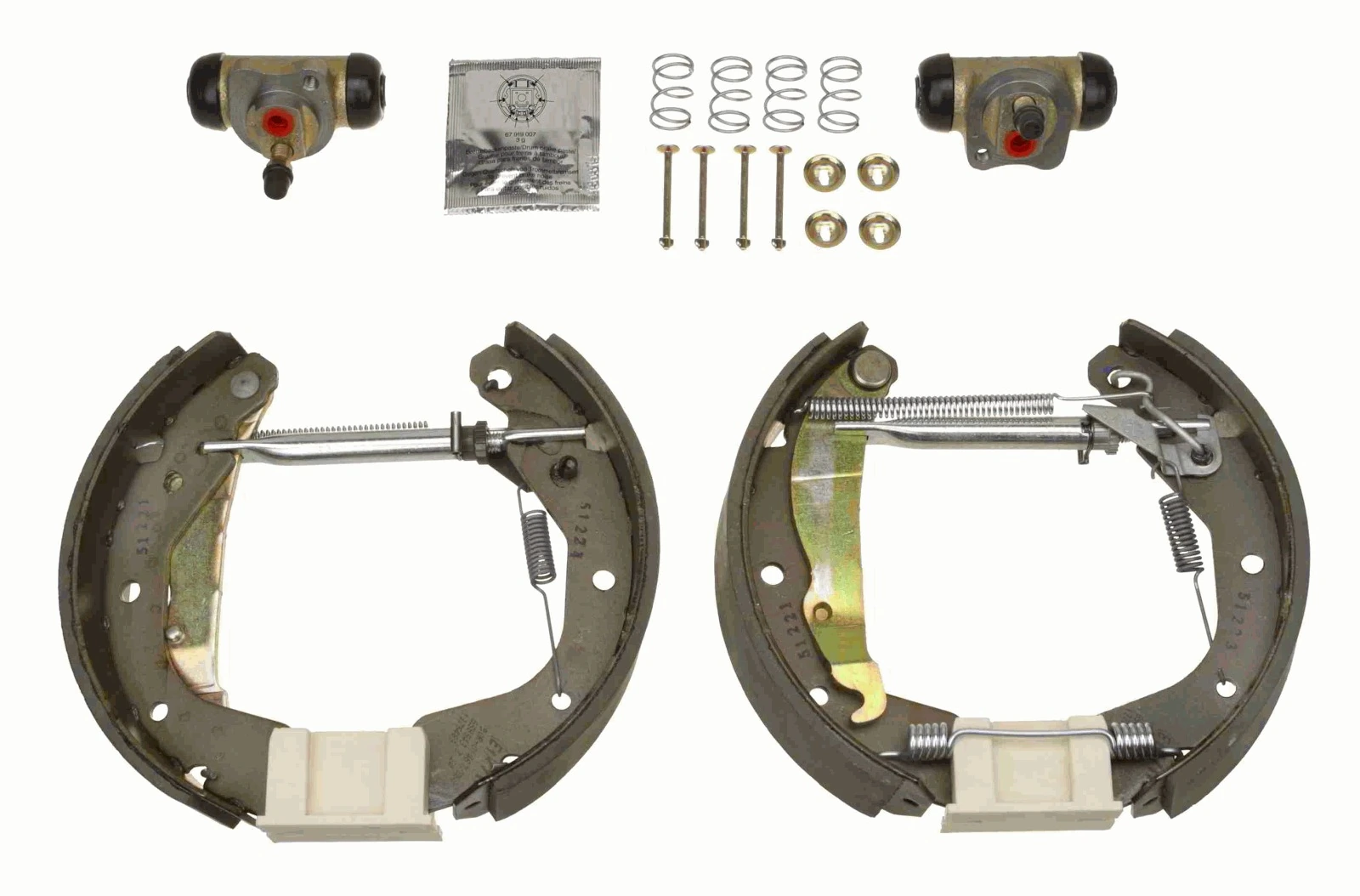 Brake Shoe Set Superkit GSK1625