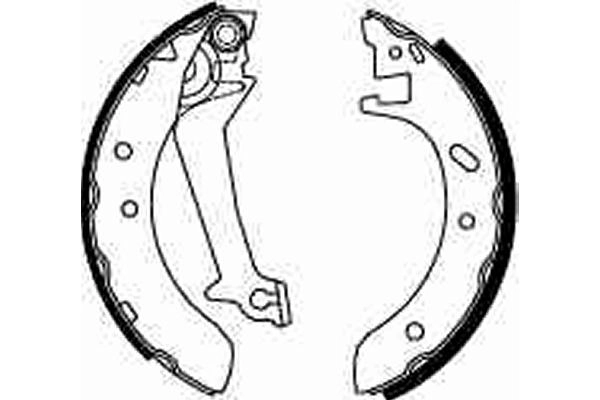 Brake Shoe Set GS8537