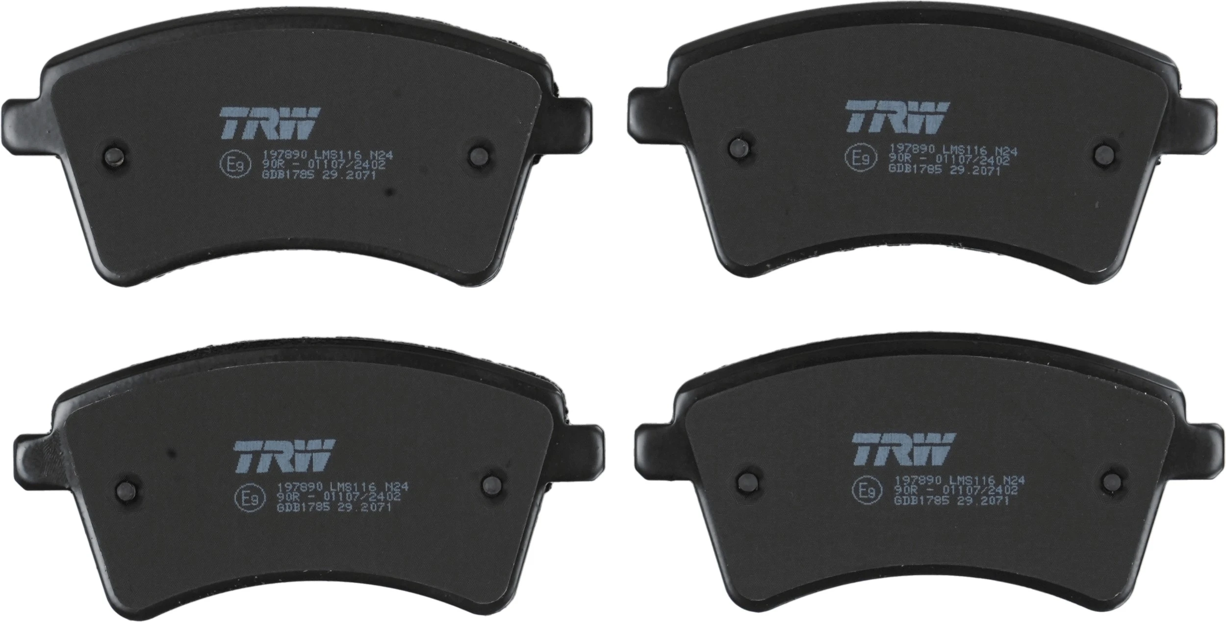 Brake Pad Set, disc brake COTEC GDB1785