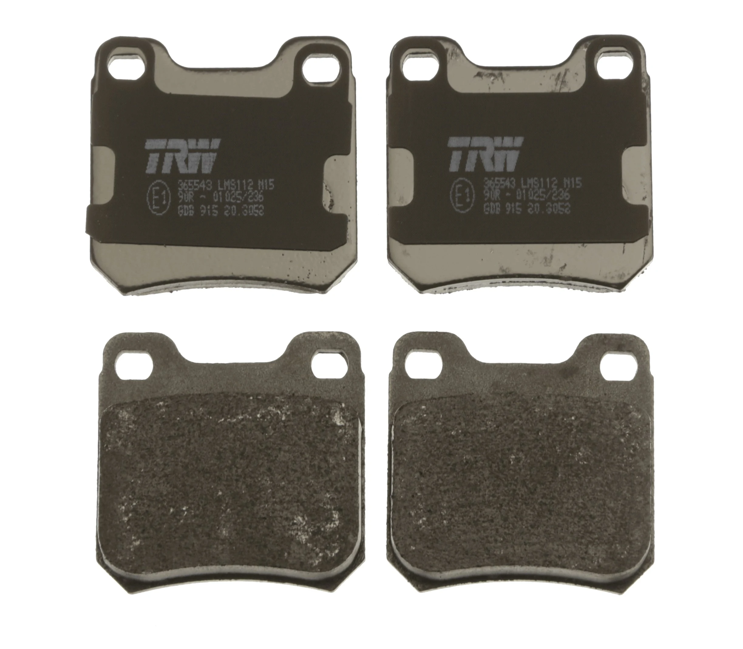 Brake Pad Set, disc brake COTEC GDB915