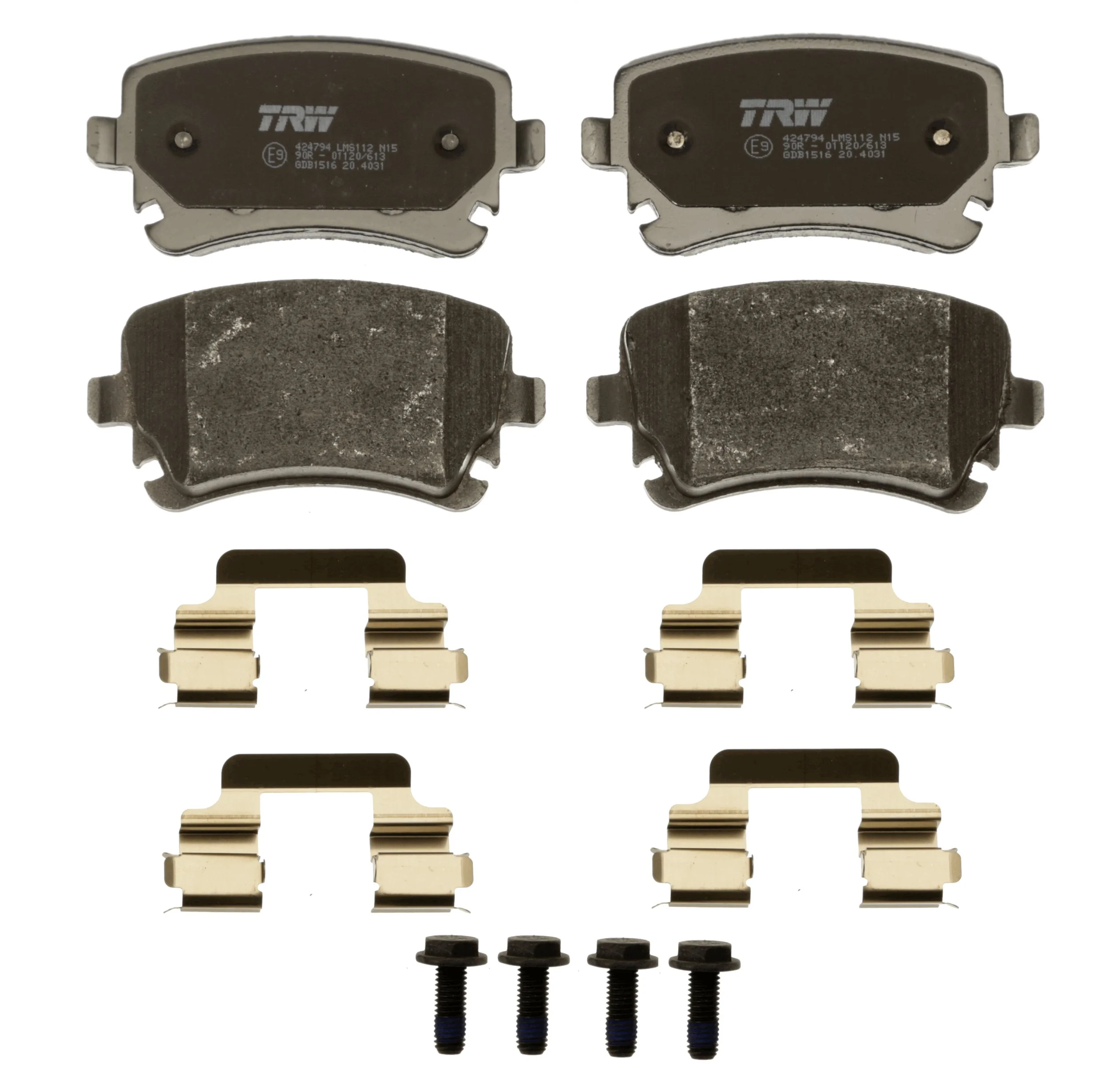 Brake Pad Set, disc brake COTEC GDB1516