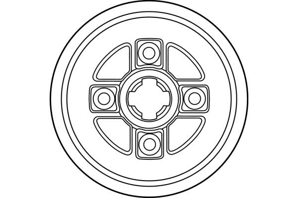 TRW DB4174 Brake Drum