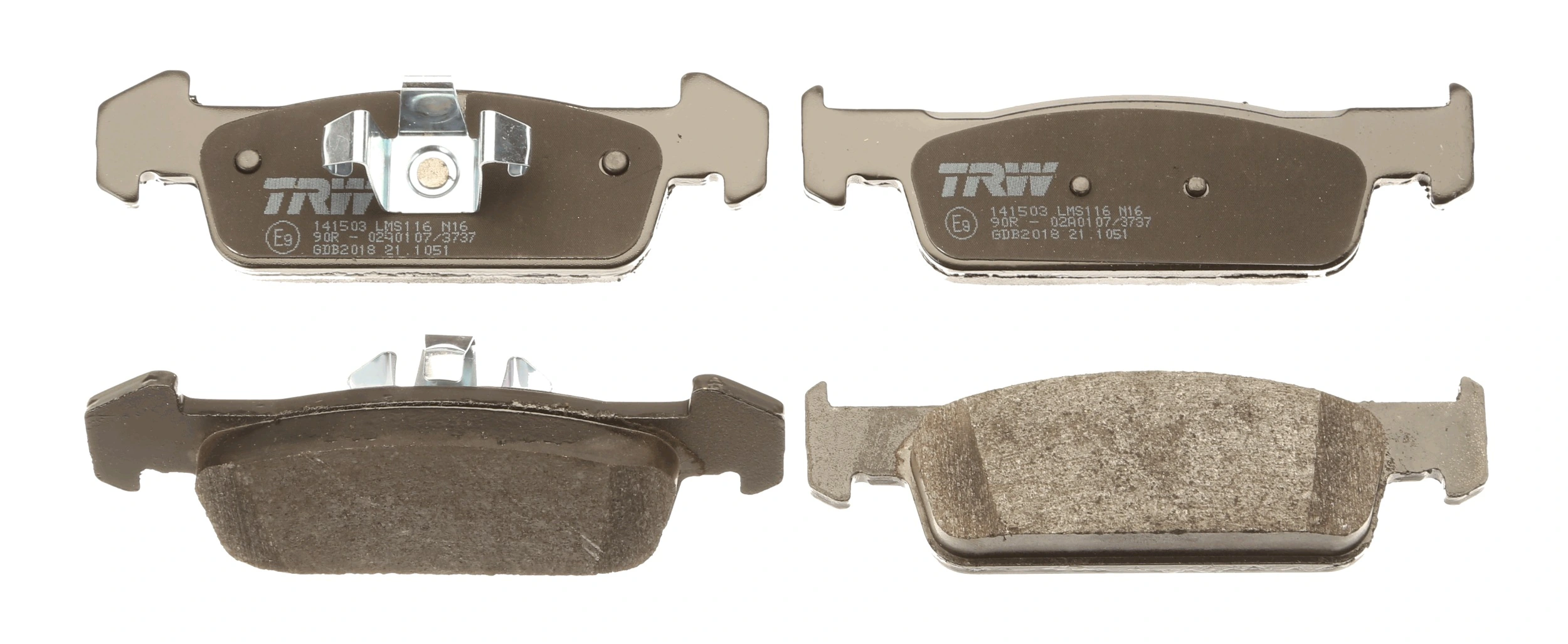 Brake Pad Set, disc brake COTEC GDB2018