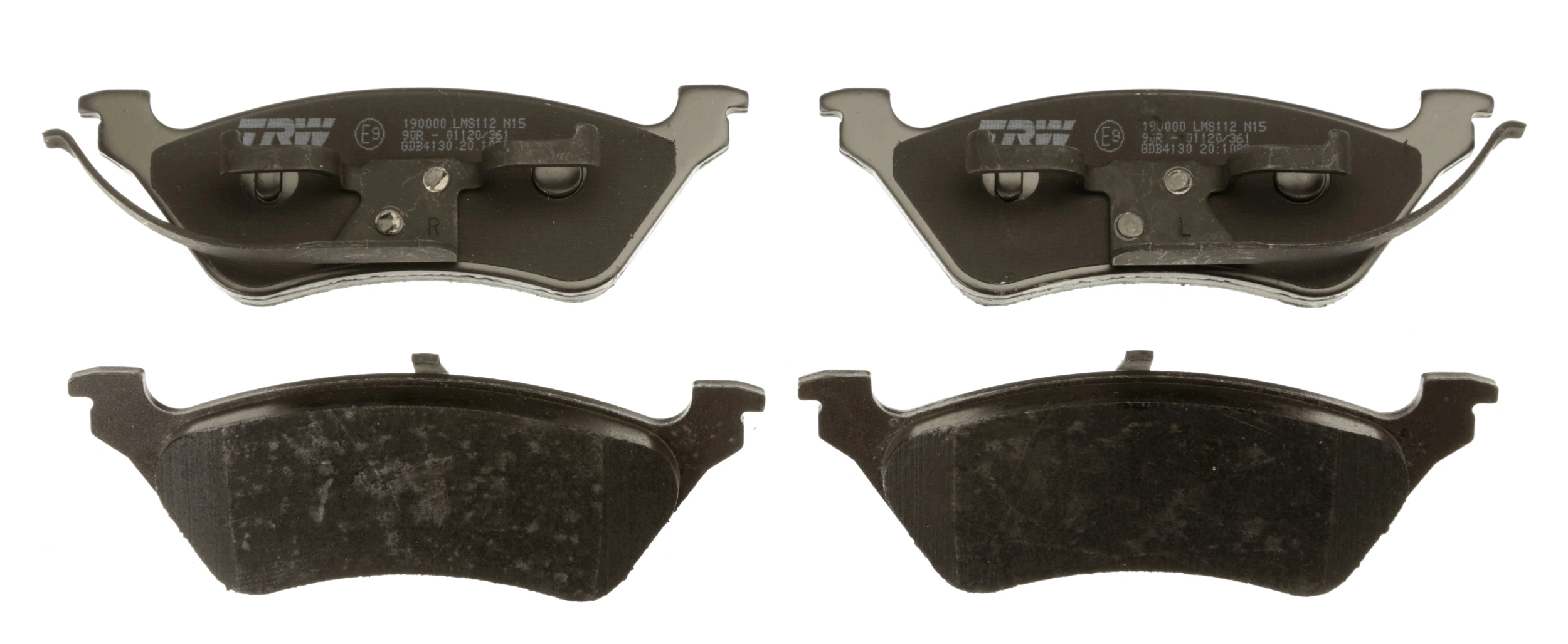 Brake Pad Set, disc brake COTEC GDB4130