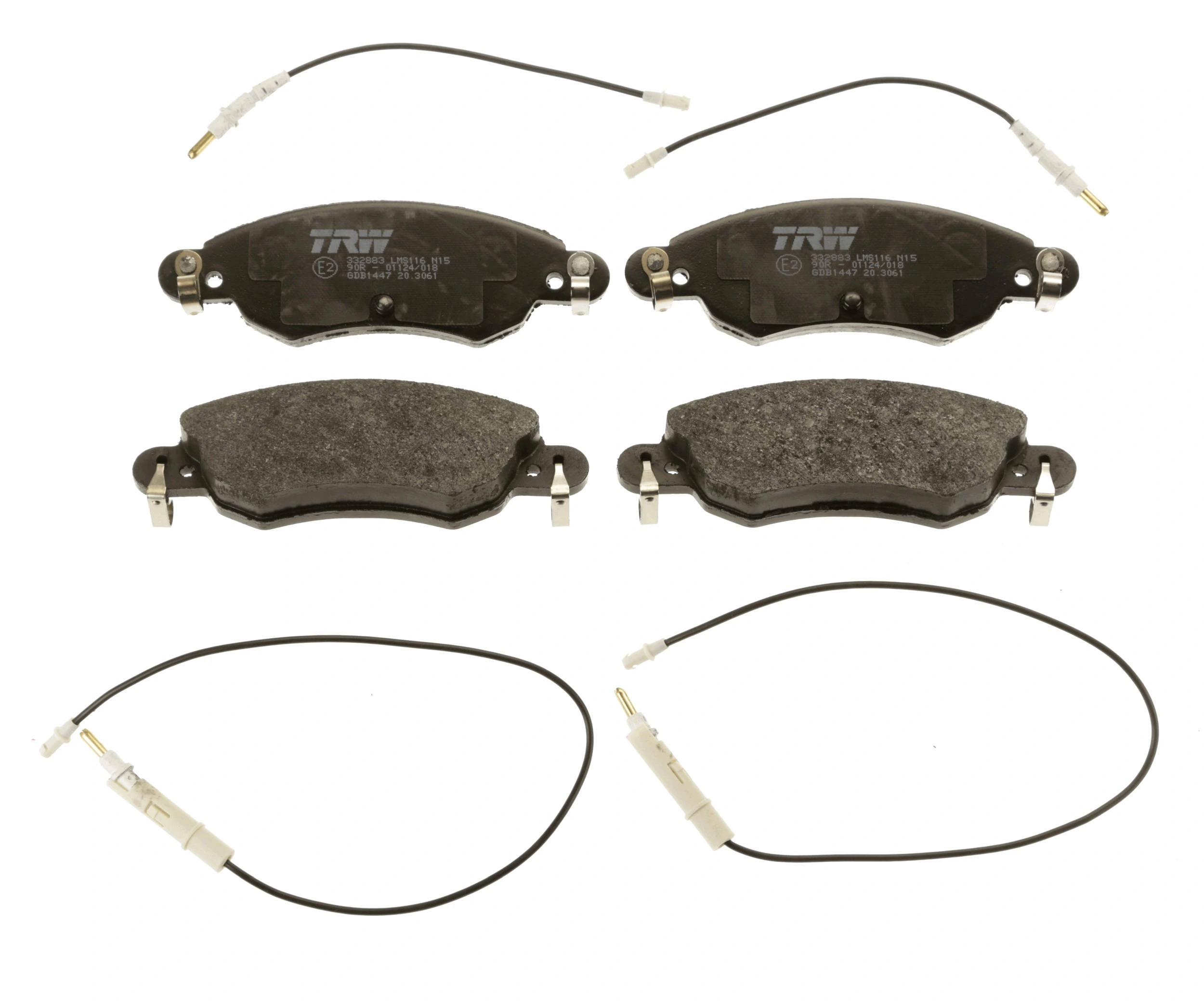 Brake Pad Set, disc brake GDB1447