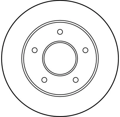 TRW DF1620 Brake Disc