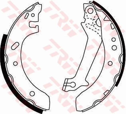 Brake Shoe Set GS8607