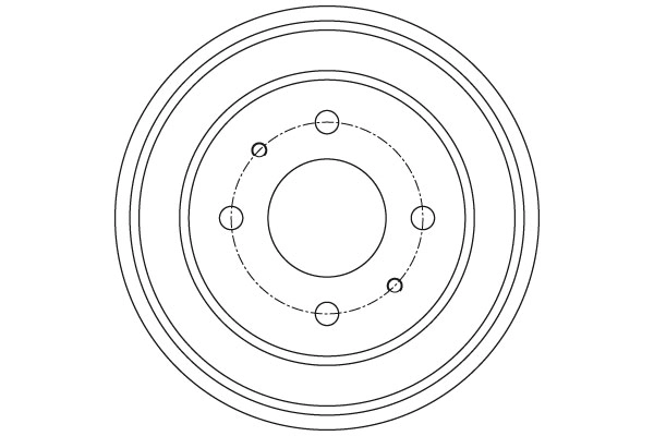 TRW DB4409 Brake Drum