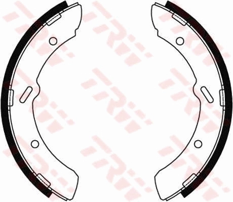 TRW GS8459 Brake Shoe Set