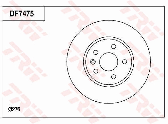 Brake Disc DF7475