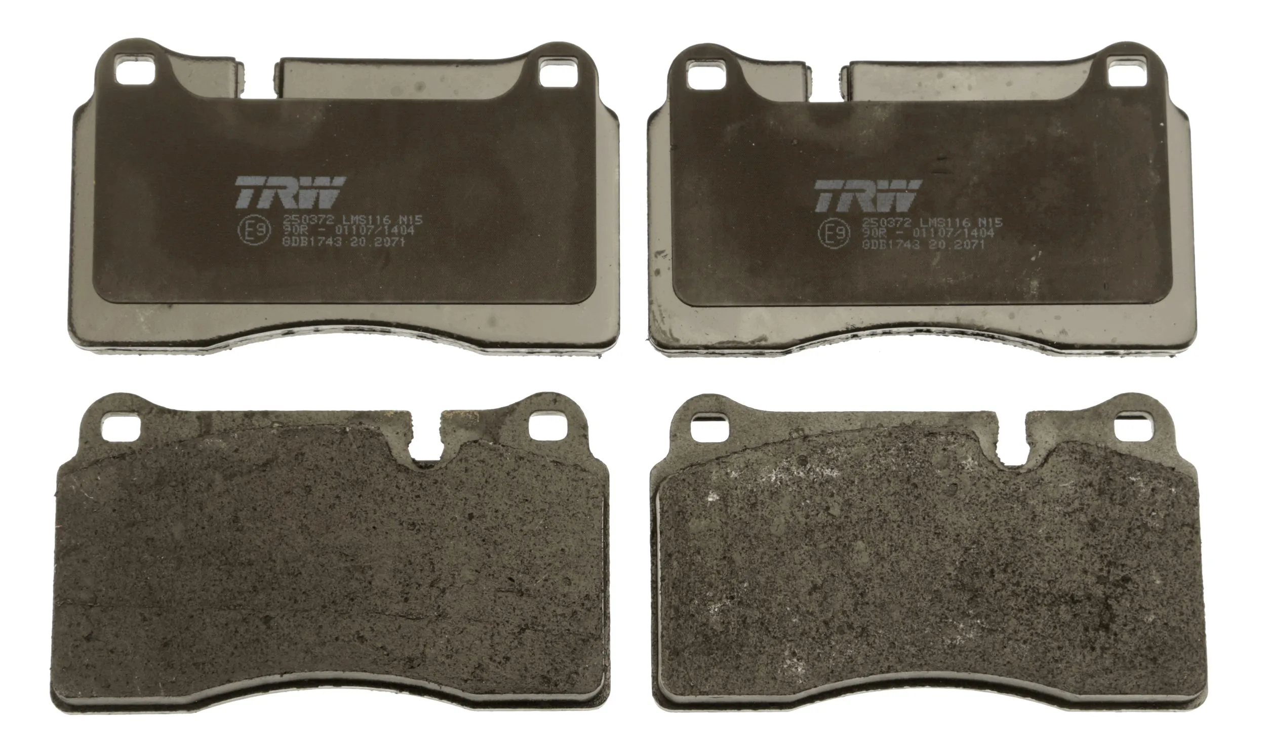 Brake Pad Set, disc brake COTEC GDB1743