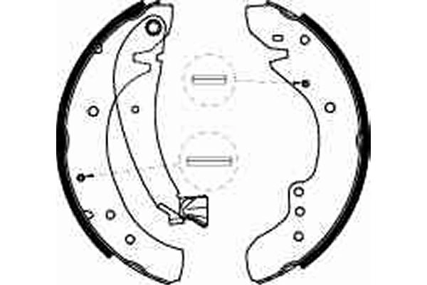 Brake Shoe Set GS8545