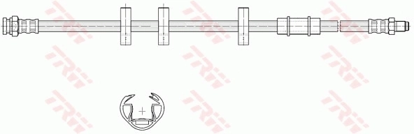 TRW PHB580 Brake Hose