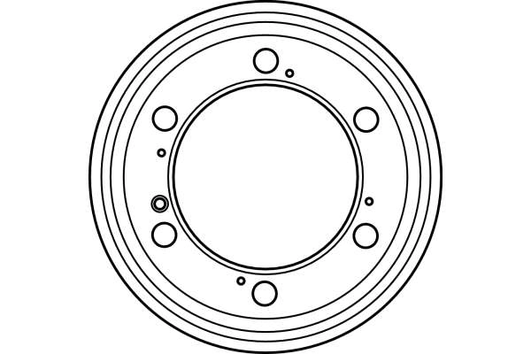 TRW DB4087 Brake Drum