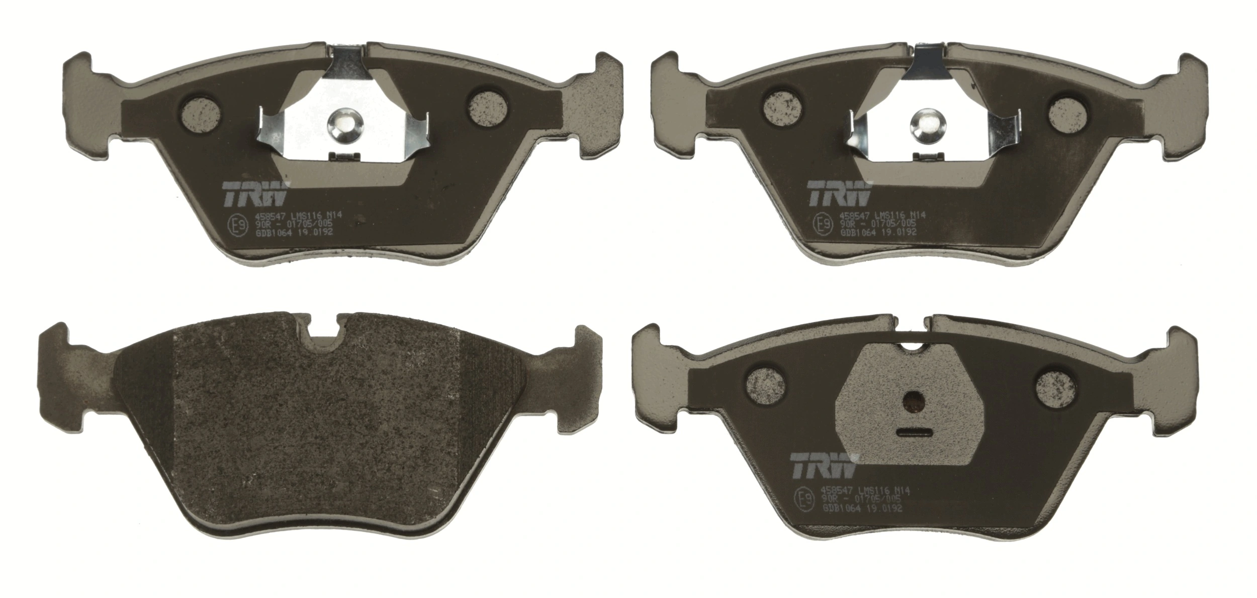 Brake Pad Set, disc brake COTEC GDB1064