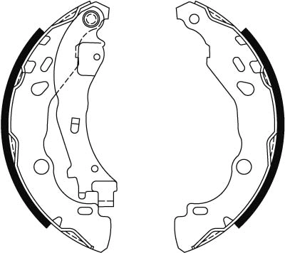 Brake Shoe Set GS8474