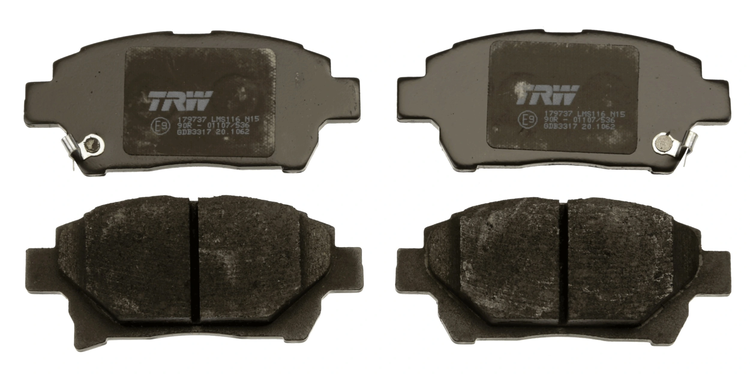 Brake Pad Set, disc brake COTEC GDB3317
