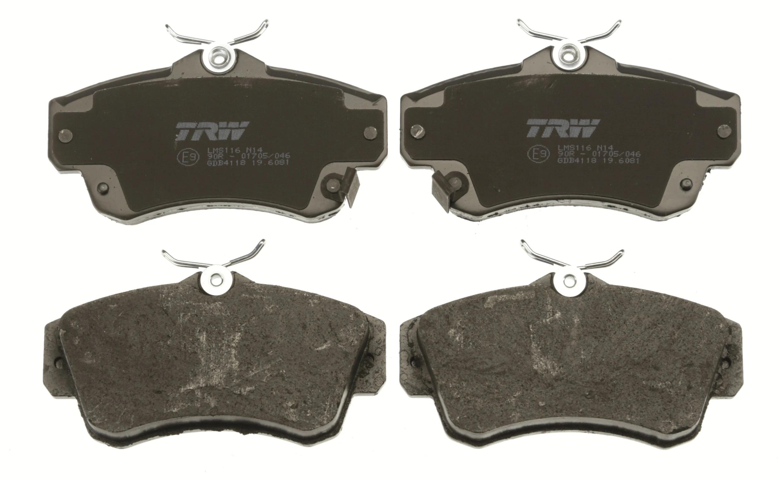 Brake Pad Set, disc brake COTEC GDB4118