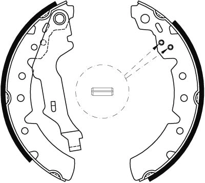 Brake Shoe Set GS8603
