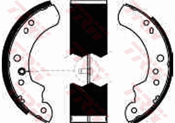 Brake Shoe Set GS6222