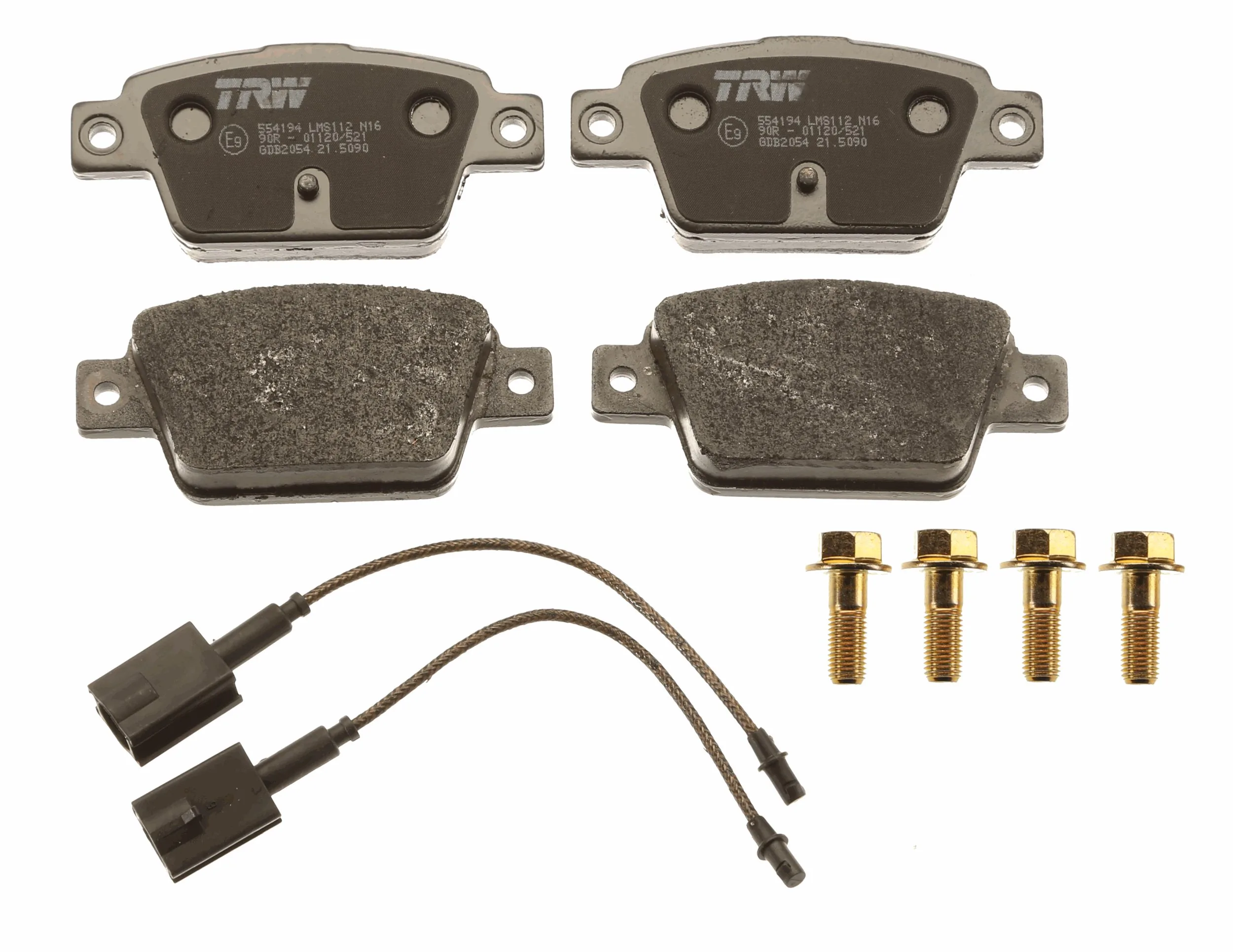 Brake Pad Set, disc brake COTEC GDB2054