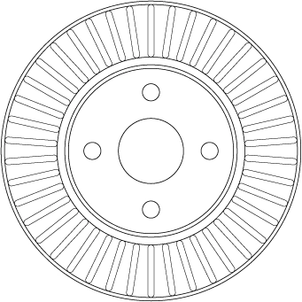 Brake Disc DF7127
