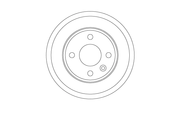 TRW DB4448 Brake Drum