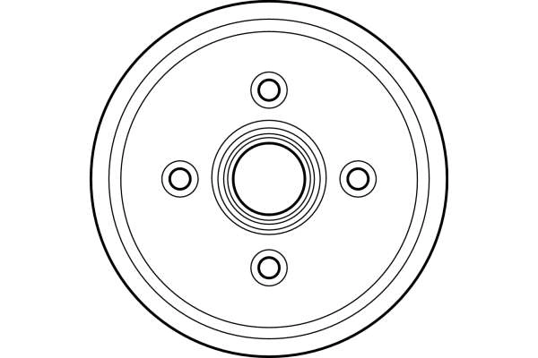 TRW DB4306 Brake Drum