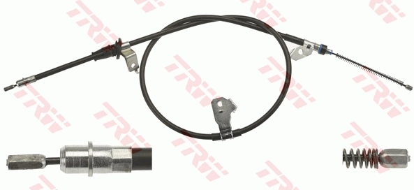 Cable Pull, parking brake GCH649