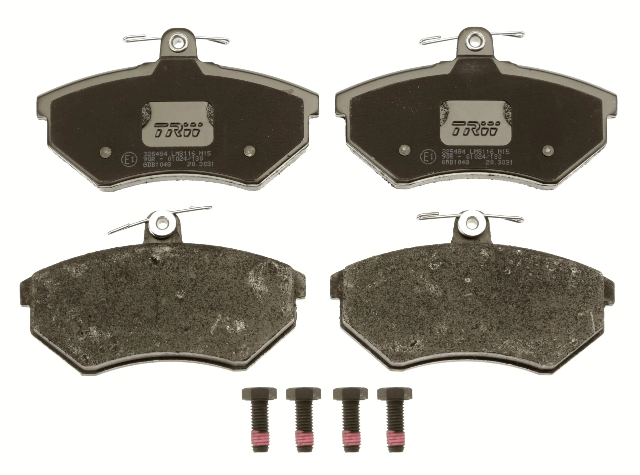 Brake Pad Set, disc brake COTEC GDB1048
