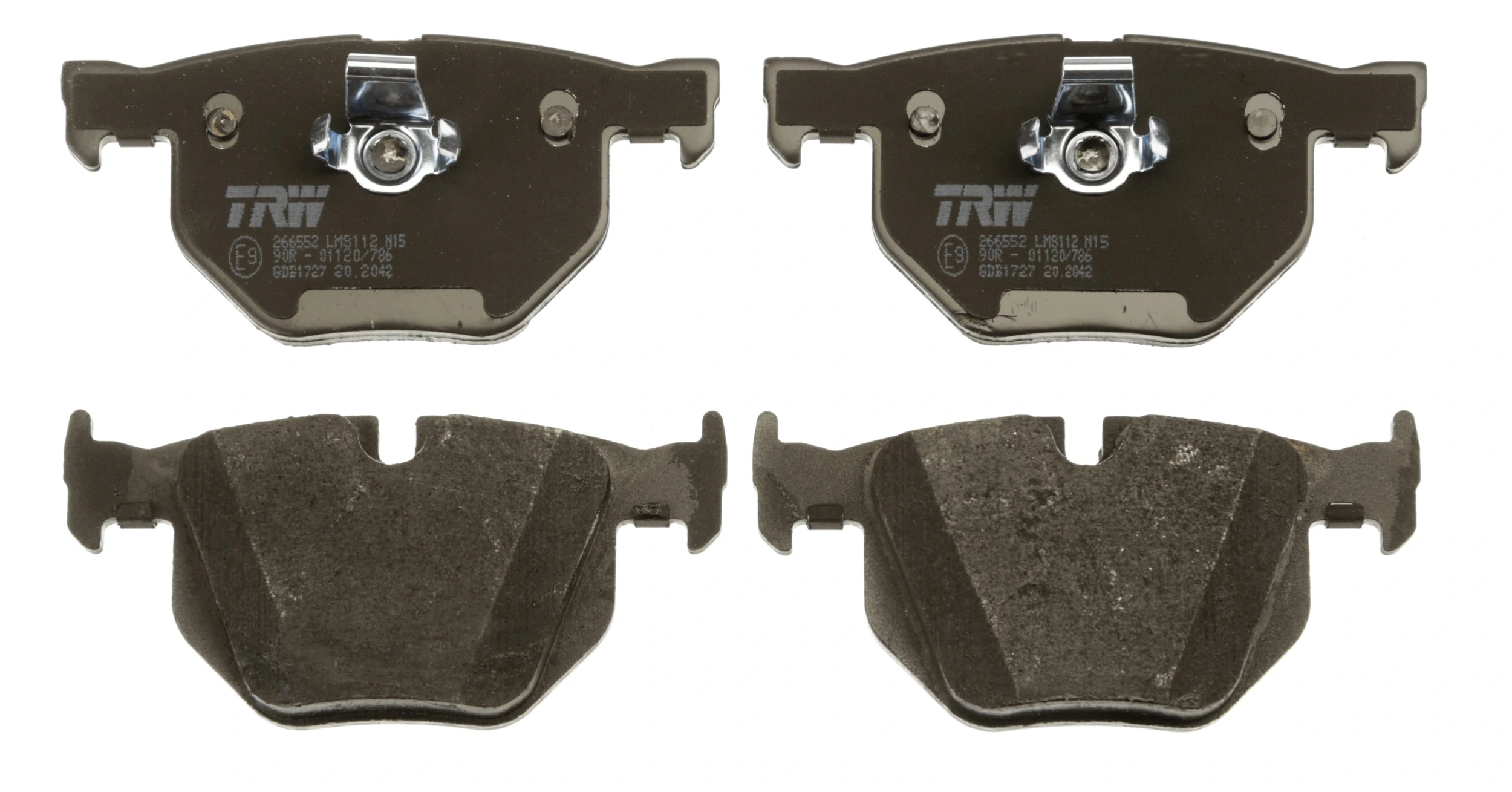 Brake Pad Set, disc brake COTEC GDB1727