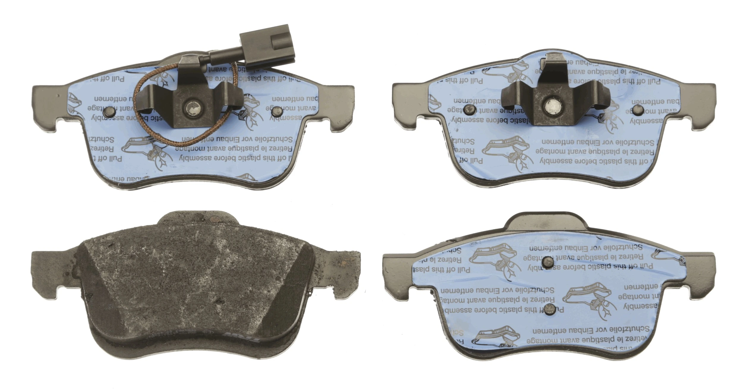 Brake Pad Set, disc brake COTEC GDB1864
