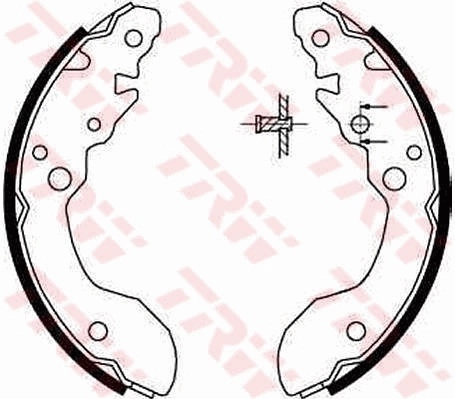 Brake Shoe Set GS8671