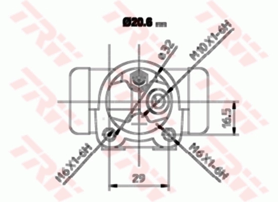 TRW BWF157 Wheel Brake Cylinder