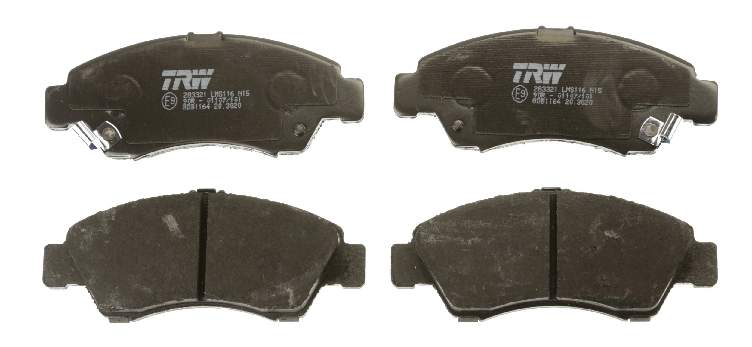 Brake Pad Set, disc brake COTEC GDB1164