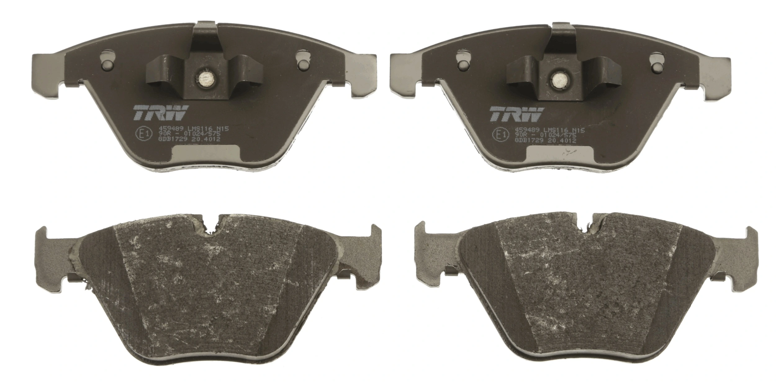 Brake Pad Set, disc brake COTEC GDB1729