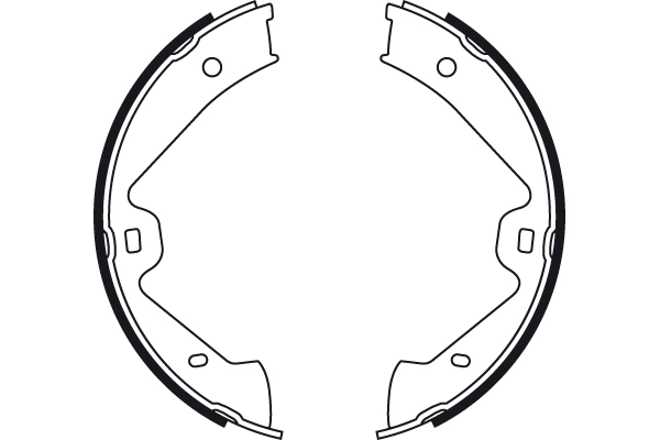 Brake Shoe Set, parking brake GS8776