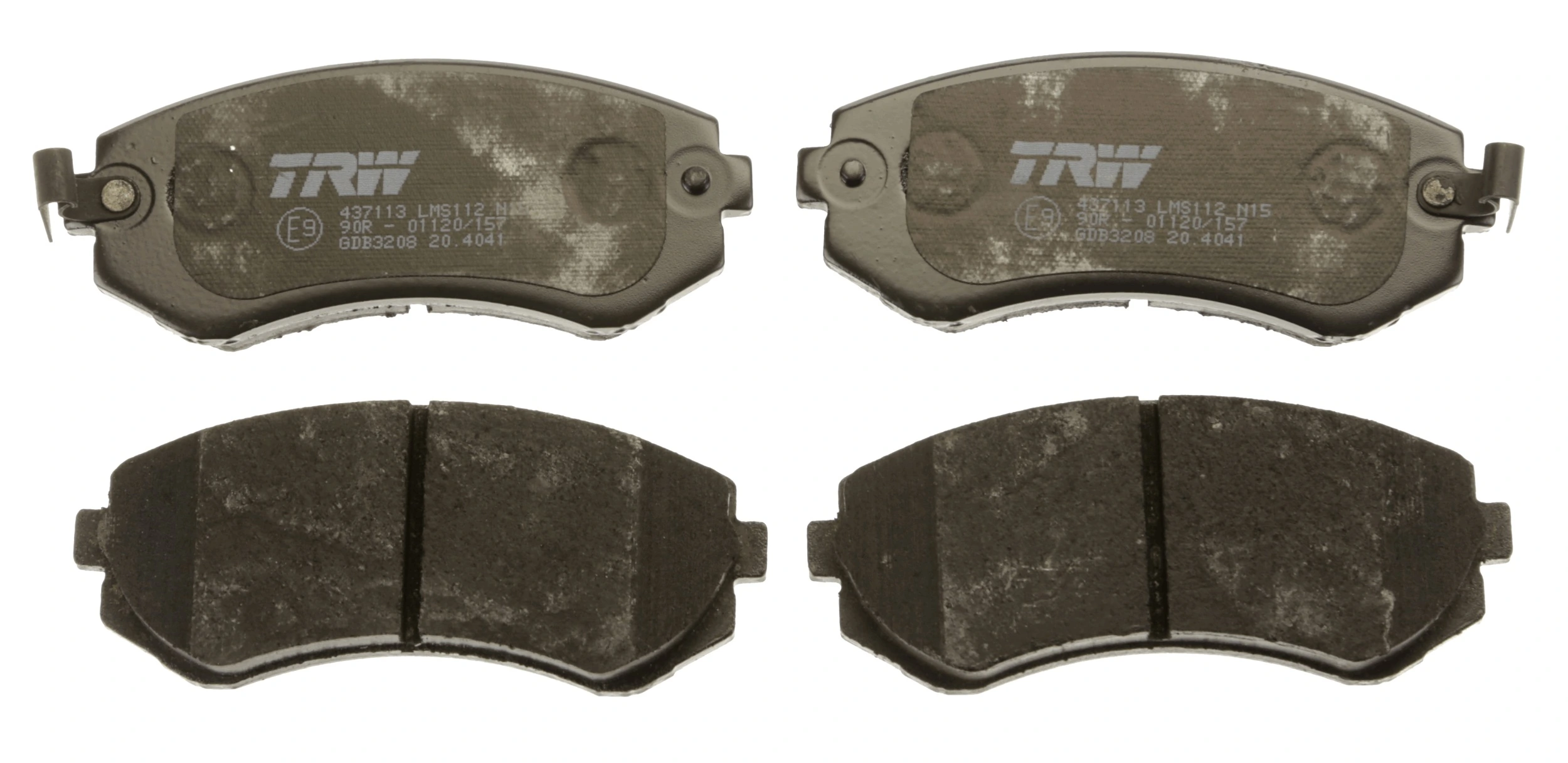 Brake Pad Set, disc brake COTEC GDB3208