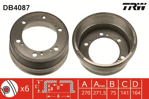 Brake Drum DB4087