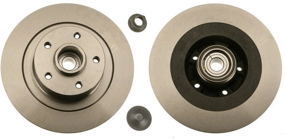 Brake Disc TRW SINGLE DF6126BS