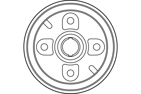 TRW DB4251 Brake Drum